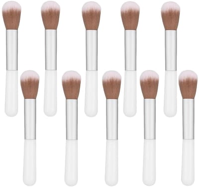 Een set van 10 zachte make-up kwasten - draagbare make-up kwasten - geschikt voor het blenden van poeder en oogschaduw - herbruikbaar - make-upkwasten voor op reis - voldoen aan al je make-upbehoeften.