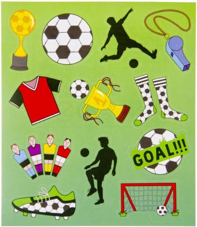 Voetbal Stickers Uitdelen | Voetballen | 120 stickervellen