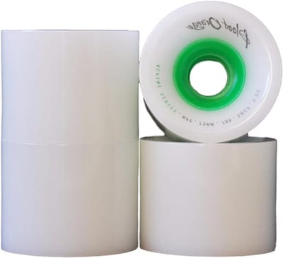Longboard Wielen - Skateboard Wielen - Soepel Cruisen - Alpine Series - 73mm 78a - Groen
