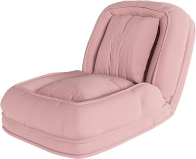 Opvouwbare Slaapbank - Verstelbare Vloerstoel 5 Standen - Ergonomisch - Corduroy - Woonkamer & Slaapkamer - Roze