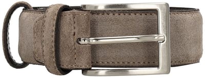 D-Exclusive Suède Riem 3.5 cm Taupe | Maat 115