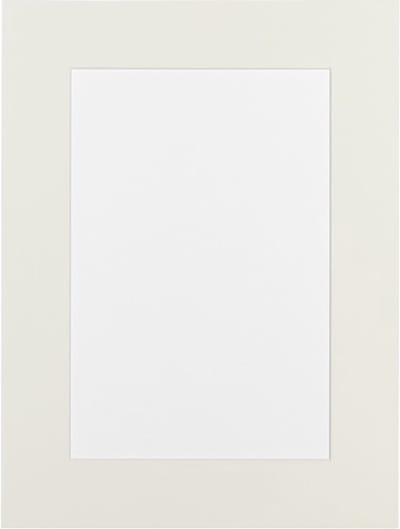 Passepartout 30x40 Fotomaat - Ivoor Wit - Lijstmaat 40x50 – Museum karton - WT4215