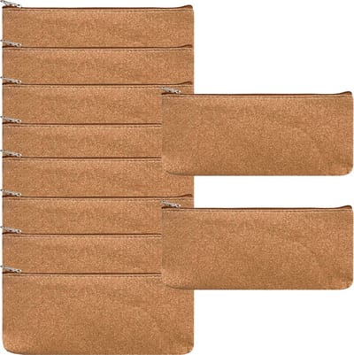 green-goose Kurk Etui - 10 Stuks - 9x20 cm - duurzame natuurlijke pennenetui