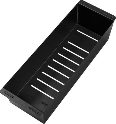 Lorreine Colan inzetbakje black (alleen voor Lorreine spoelbakken)