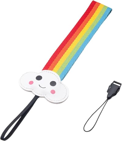 Polsband Camera - Veiligheidskoord - Apparaat Beveiligen - Voorkomt Vallen - 26.5 cm - Kleurrijk