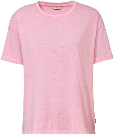 VAUDE Mineo gestreept T-shirt, functioneel shirt, dames outdoor sport-t-shirt, losse pasvorm