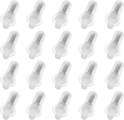 Sluiter Reparatie Pinnen - Raambekleding Onderdelen - Lamellen Herstellen - Brede Compatibiliteit - 50 Stuks - Wit