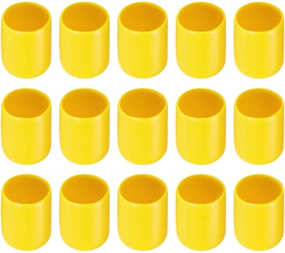 Dailygoods- Schroefdraad Protector Rubberen Eindkappen - 25 Pack - 5/8" (16 mm) ID - Slijtvast - Roestbescherming - Stofisolatie - Eindkap