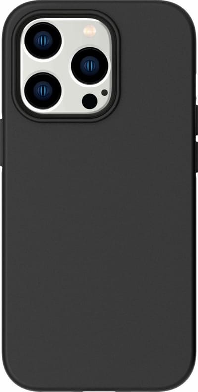 Peachy Matte Black TPU hoesje geschikt voor iPhone 14 Pro Max - zwart