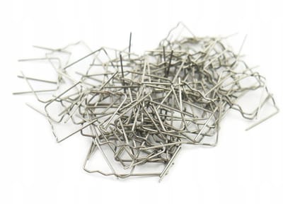 DARO Narzedzia - Hot Stapler Nietjes RS16 - 100 Stuks - Klein Golvend - 0.6 mm - RVS - Voor Kunststof Reparatie