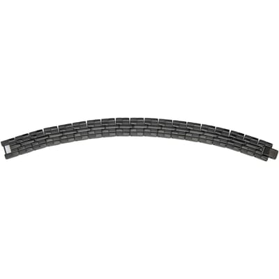 Mannen Magnetische Armband Roestvrij Staal Dubbele Rij Magneten Pijnverlichting Mannen Armband gray