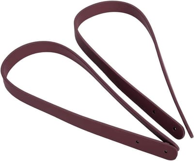 Leren Tashengel - Draagtas Banden - Tassen Repareren - Inclusief Klinknagels - 65 cm - Rood