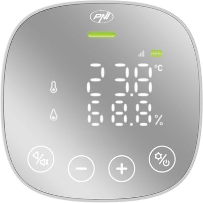 CO2 Meter met Wifi en App Bediening voor Binnenluchtkwaliteit