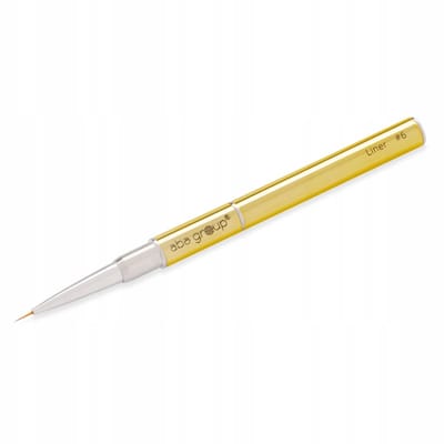 Precisie Nail Art Kwast 6mm - Dunne Lijn Kwast Gold Liner #6