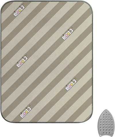 Strijkmat - Strijkplank - IJzergaas mat - Tafelstrijkplank - Handheld Strijkplank - Stoomstrijkijzer Matje - Hittebestendige beschermdoek voor strijken - Compacte mat - Mini Strijkplank - Kleding bescherming - 40*70cm - Katoen
