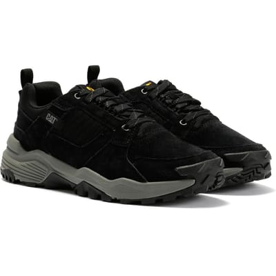 Caterpillar Grip Suede Heren Zwarte Sneakers