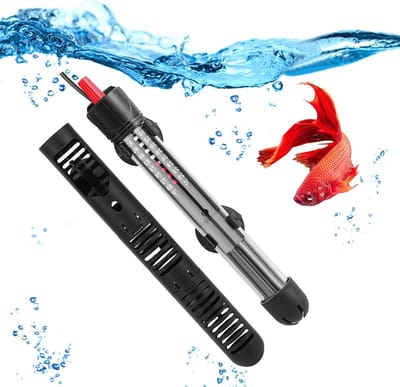 Aquariumverwarming 100 W voor 120 L, Verstelbare Verwarmingsstaaf met Zuignappen, Waterdichte Thermostaat en Veiligheid voor Optimale Watertemperatuur