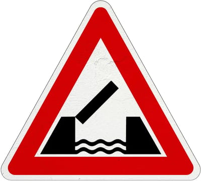 Beweegbare brug bord - J15 | Sign Again materiaal | 40 cm