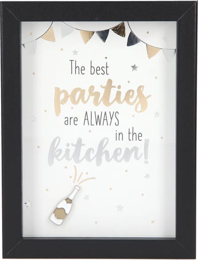 Fotolijst met Compliment The best parties are ALWAYS in the ?