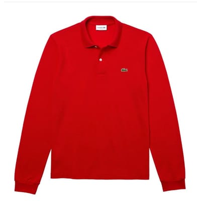 Lacoste T-shirt en Polo Rosso