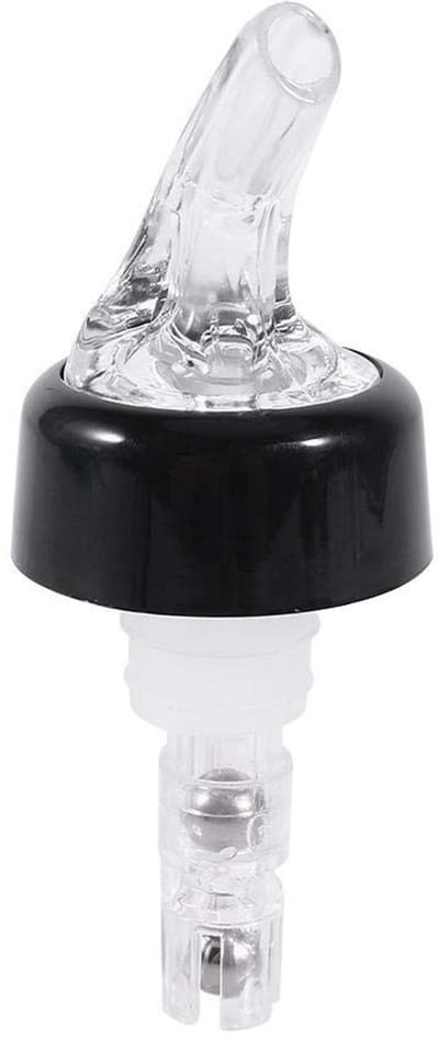 Dailygoods- Gietdop 5 Stuks - 40ml Plastic Gietdop - Spirits Dispenser - Stopper voor Wijn - Geschikt voor Genever - Voorkomt Lekken - Giettuit