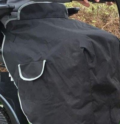 Gevoerd Schoots kleed voor de scoot mobiel - Rolstoel beenkleed - Waterdicht - Winddicht - Gevoerde zachte binnenzijde