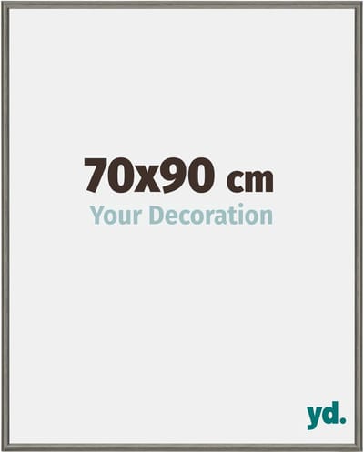 Your Decoration - Fotolijst 70x90 cm - Aluminium - Mercury Structuur - New York