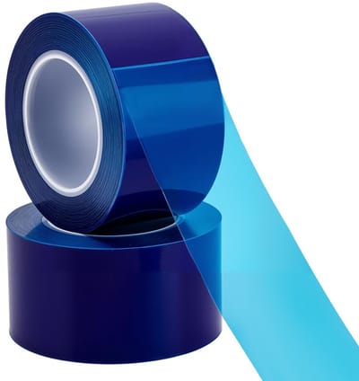 2 Rollen Oppervlaktebescherming Tape 200 m x 7 cm - Kr scratchbestendige Film voor Horloges, Sieraden, Ramen en Meubels, Diepblauw
