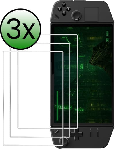 Beschermglas Geschikt voor Lenovo Legion Go Screenprotector Tempered Glass - Screenprotector Geschikt voor Lenovo Legion Go Screen Protector - 3 Stuks