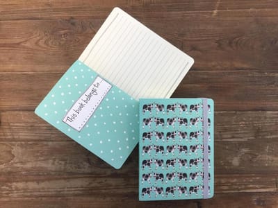 Alex Clark Small Chunky Notebook Koeien ~ Softcover Notitieboek Koe