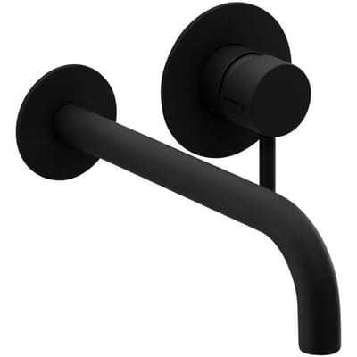 Herzbach DEEP BLACK concealed basin mixer 24 cm 23.203757.1.12