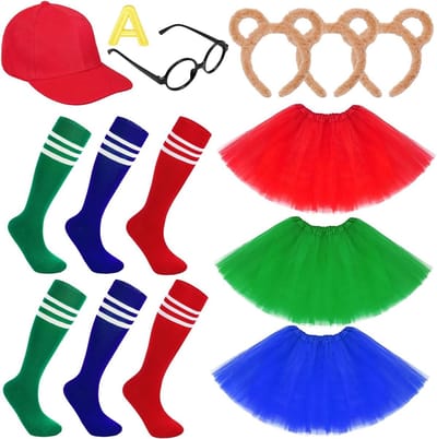Squirrel Kostuum voor Dames met Hoofdband, Halloween Outfit, Carnaval Verkleding en Accessoires voor Feestjes