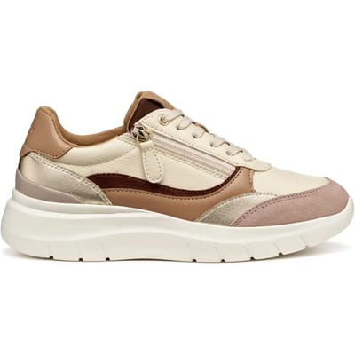 Geox Plummery Schoenen Zonder Veters Beige EU 37 Vrouw