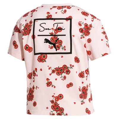 Puma x Sue Tsai T-shirt met print voor vrouwen Roze 578221 99