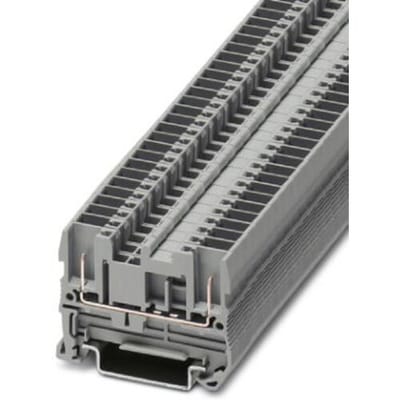 Phoenix Contact 3042133 Doorgangsklem 5.2 mm Spanveer Grijs 50 stuk(s)