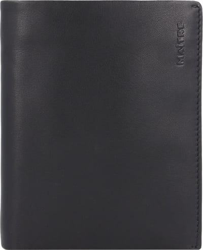 Maître Portemonnee Hundsbach Hamlet BillFold V11 Black Zwart