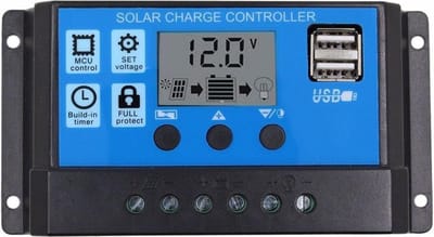 Solar laadregelaar - 12/24V - 30A