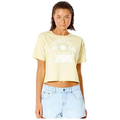 T-shirt Korte Mouw Rip Curl T-shirt Rip Curl Playabella Crop