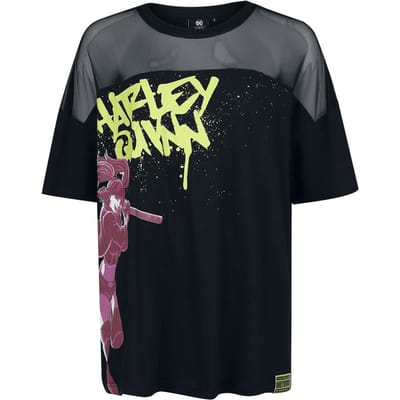 Batman T-shirt - Harley Quinn - S tot L - voor Vrouwen - zwart