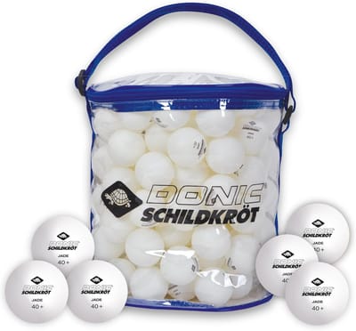Tafeltennisballen Poly 40+ Kwaliteit - 144 Stuks in Draagtas