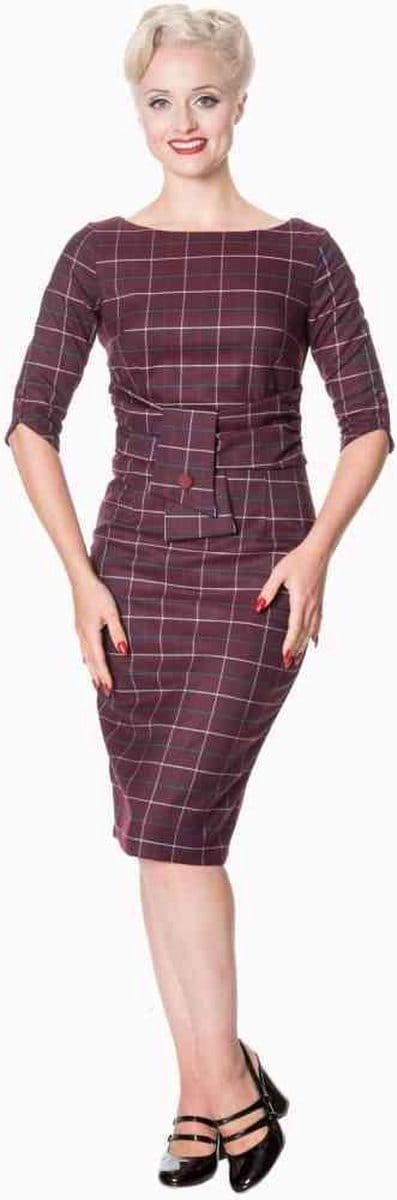 Dancing Days - Carlita Kokerjurk - XL - Bordeaux rood