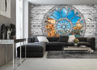 View Venice Canal Photo Wallcovering
