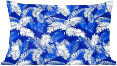 Sierkussens - Kussentjes Woonkamer - 60x40 cm - Palmblad - Patroon - Blauw