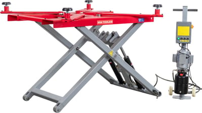 Mobiele schaarhefbrug 3T 1287mm 230V MW Tools MSL305M