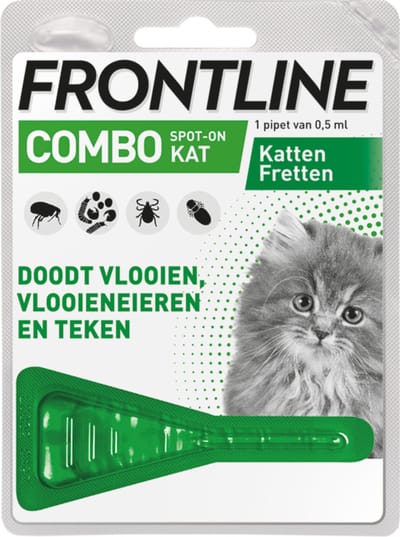 Frontline Combo Spot On - Kat en Fret - 1 Pipet
