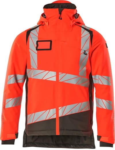 Mascot Accelerate Safe Winterjas 19335-231 - hi-vis rood/donkerantraciet - 2XL