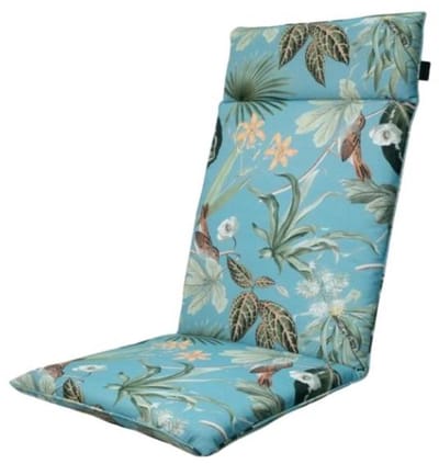 Madison Tuinstoelkussen hoge rug 50x120 cm Universeel Grasse auqa natural outdoor