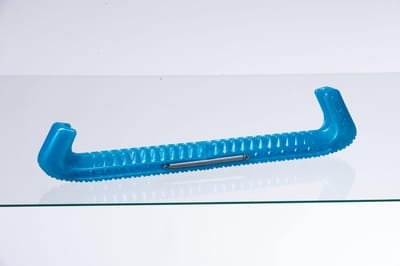 Guardog Deluxe Schaatsbeschermer - Tweedelig - IJshockey/Kunstschaatsen - 28cm - Parel Blauw