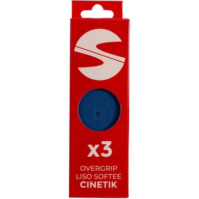 Set van 3 overgrips Glad Softee Cinetik Azul ÚNICA