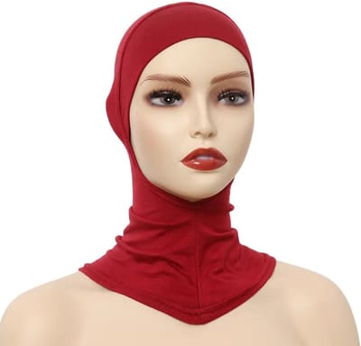 Nivard Hoofddoek - Hijab - Dames - Abaya - Sjaal - Islamitische Kleding - Moslim Kleding - Alhamdulillah - Bordeauxrood